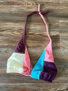 Vix Paula Hermanny Bikini Top Cottagecore Style Girly Size Large